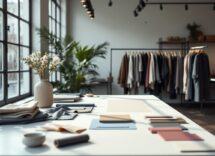 Immagine che rappresenta l'AI nella moda sostenibile