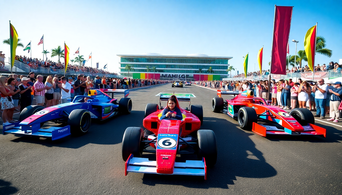formula 1 e lego la parata spettacolare al gp di miami 1746473244