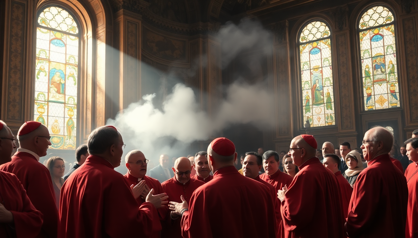 il conclave e lera di papa leone xiv 1747067233