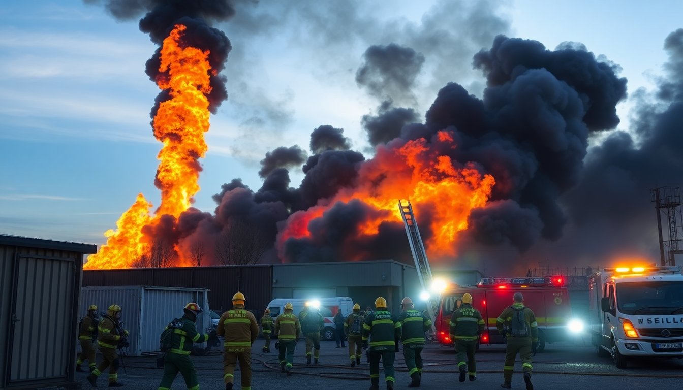 incendio in azienda chimica a milano causa evacuazione 1761418222