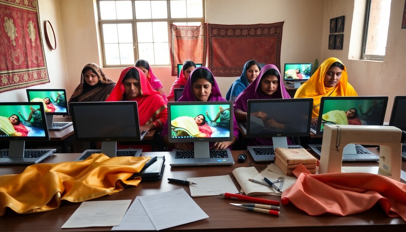 potenziare le tessitrici rurali in india attraverso la alfabetizzazione digitale 1760634696