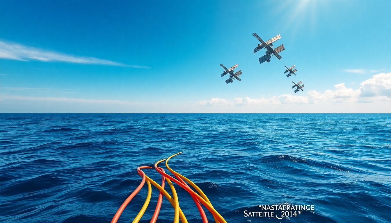 rivoluzione della connettivita globale satelliti e cavi sottomarini al centro del futuro digitale 1759838375