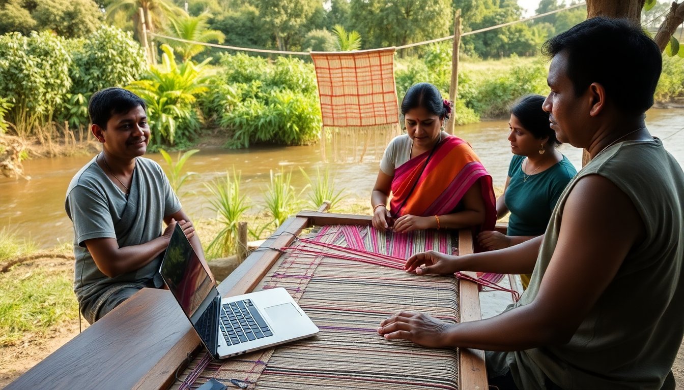 intelligenza artificiale e artigianato tessile in india un futuro sostenibile 1763051202