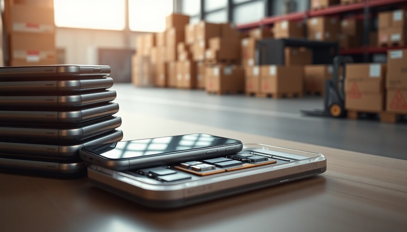 Spedizioni smartphone giù nel Q1 2026: Samsung sopra Apple e problemi di memoria